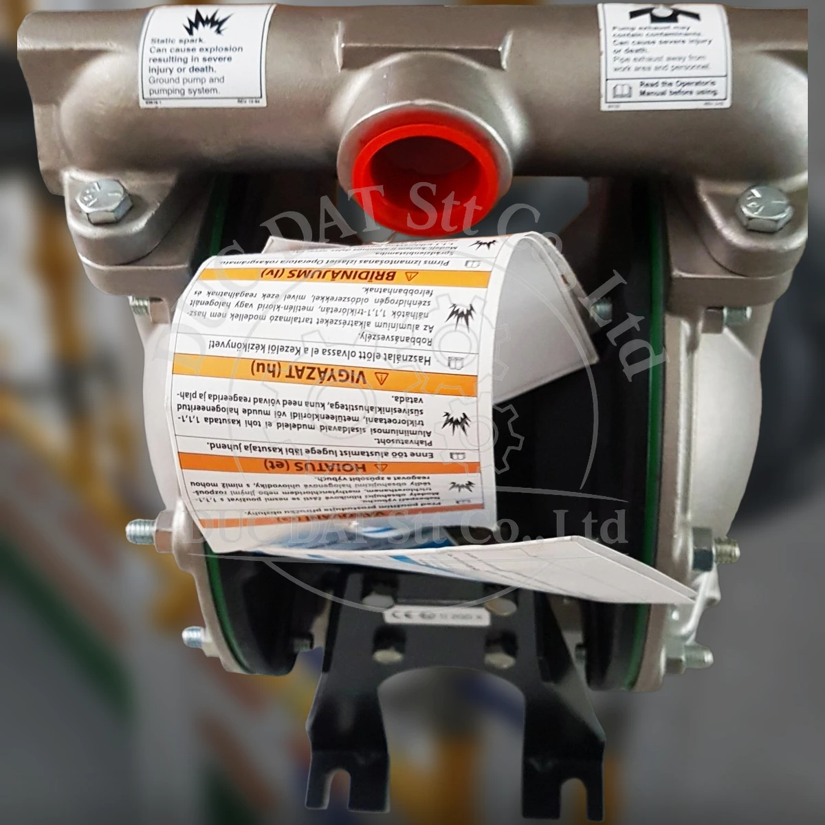 Vật liệu cấu tạo của bơm màng PD03P-ARS-PTT